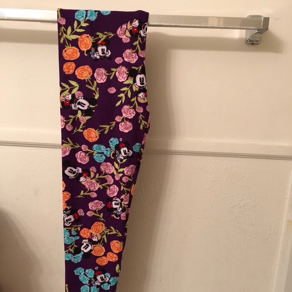 Lularoe OS Disney Mickey and Minnie leggings